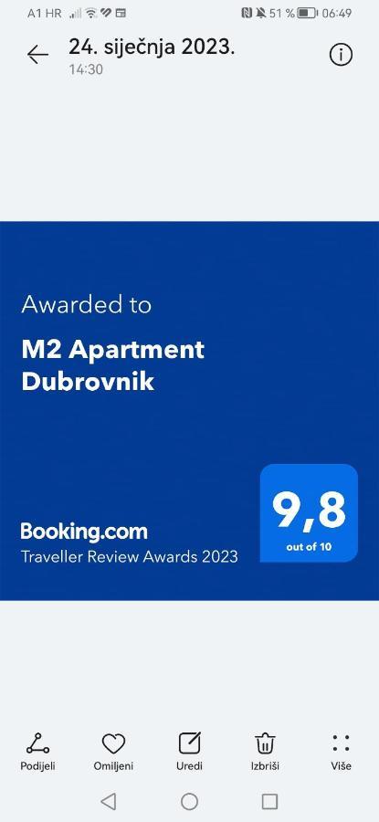 M2 Apartment Dubrovnik Bagian luar foto